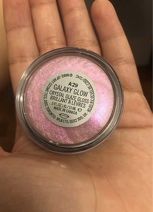  Beden pembe Renk Mac crystal glaze gloss bende iki rengide var koleksiyon ürünü