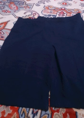 Erkek Lacivert Fermuarlı pantolon etek - Görsel 5