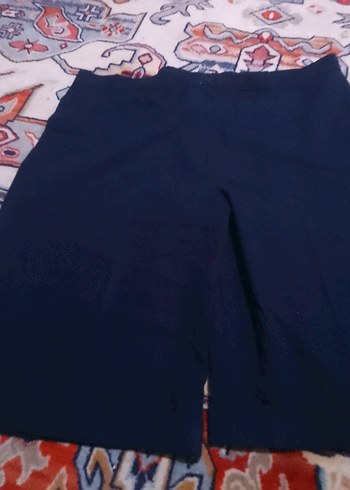 Erkek Lacivert Fermuarlı pantolon etek - Görsel 4