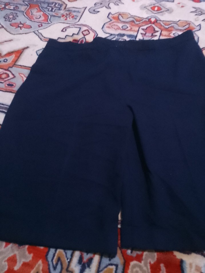 Erkek Lacivert Fermuarlı pantolon etek - Görsel 4