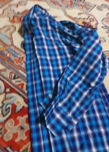 Erkek Düğmeli Mavi Kayak Ceketi - Görsel 2