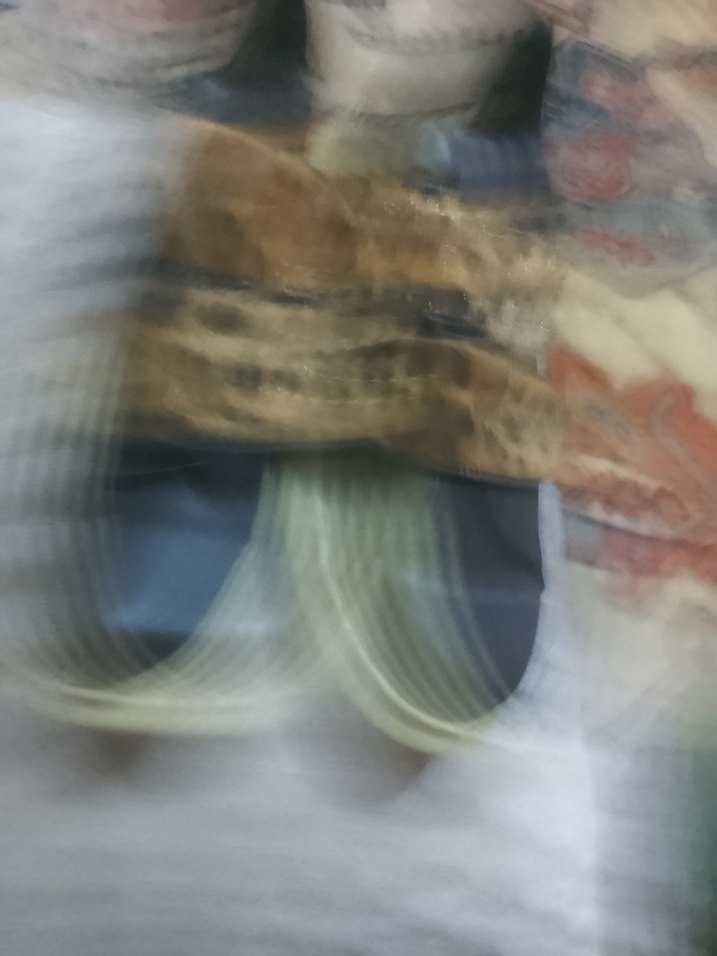 Kürklü Leopar Desenli Platform Kadın Spor Ayakkabı - Görsel 4