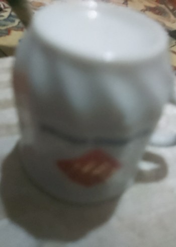 Beyaz Seramik Kupa - Görsel 2