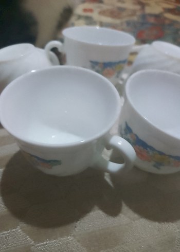 Beyaz Seramik Kupa - Görsel 4