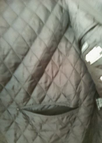 Kemer Detaylı Kırmızı Siyah Biker Ceket - Görsel 8