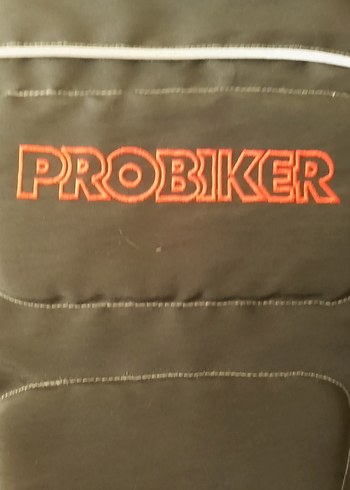 Kemer Detaylı Kırmızı Siyah Biker Ceket - Görsel 6