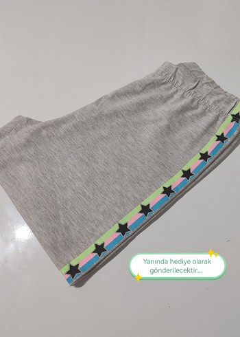 Kız Çocuk Pembe Baskılı Volanlı Elbise - Görsel 5