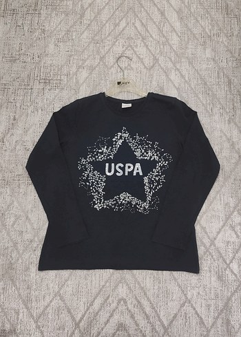 Kız Çocuk Gri Nakışlı Uzun Kollu Sweatshirt - Görsel 2