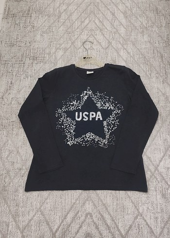 Kız Çocuk Gri Nakışlı Uzun Kollu Sweatshirt - Görsel 4