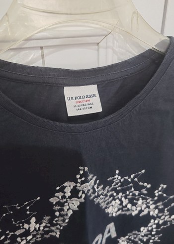 Kız Çocuk Gri Nakışlı Uzun Kollu Sweatshirt - Görsel 3