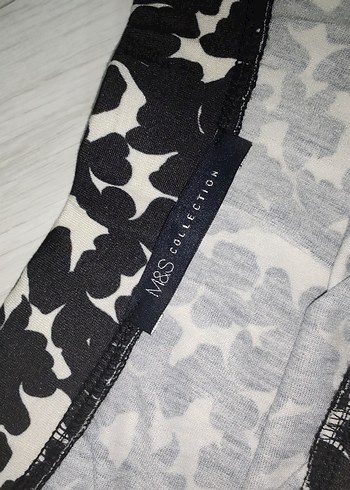 Renkli Baskılı Midi Etek - Görsel 4