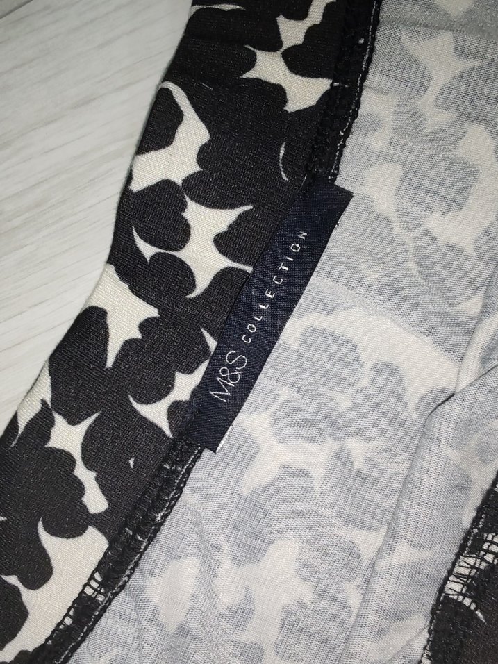 Renkli Baskılı Midi Etek - Görsel 4