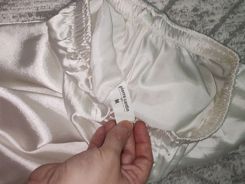 Dantel Detaylı Beyaz Midi Kadın Pijama Takımı - Görsel 5