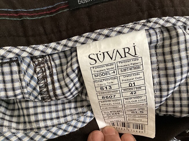 süvari 42 beden erkek pantolon - Görsel 3