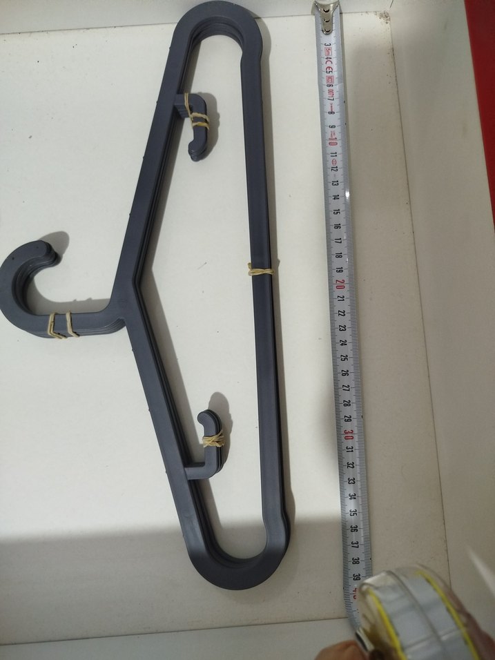 Siyah Plastik Askı - Görsel 4