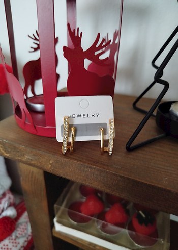 Klasik Zarif Mini Altın Küpeler - Görsel 2