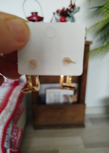 Klasik Zarif Mini Altın Küpeler - Görsel 4