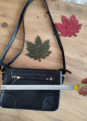 Siyah Deri KOTON Kadın Çanta - Görsel 3