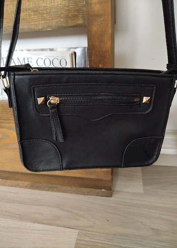 Siyah Deri KOTON Kadın Çanta - Görsel 2