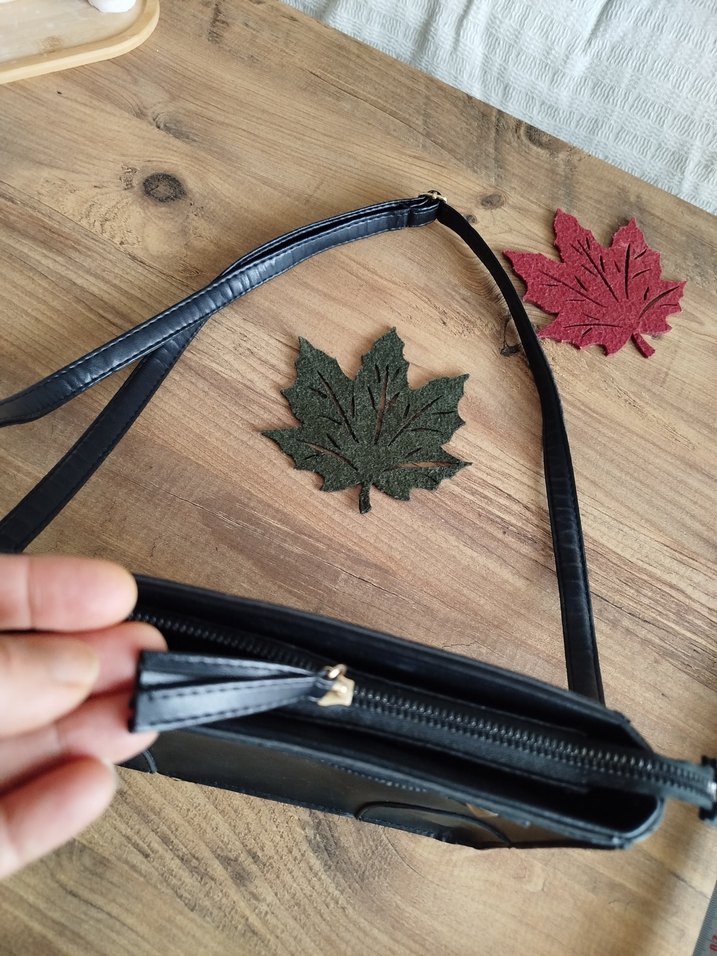 Siyah Deri KOTON Kadın Çanta - Görsel 5