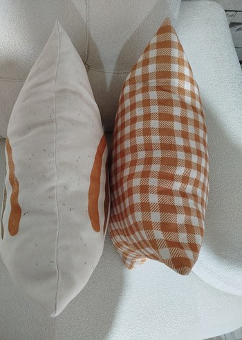 gökkuşağı pötikare Dekoratif Yastık - Görsel 2