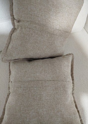 Nakışlı Bohem Tarzı Bej Kırlent - Görsel 3