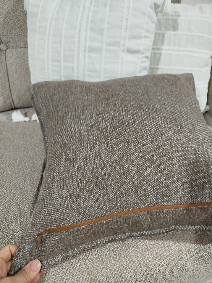 Bohem İşlemeli vizon Kırlent - Görsel 2