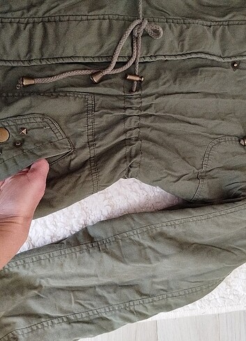 Sorunsuz haki parka - Görsel 8