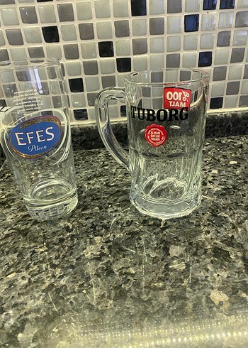  Beden iki adet 50 cc bira bardağı