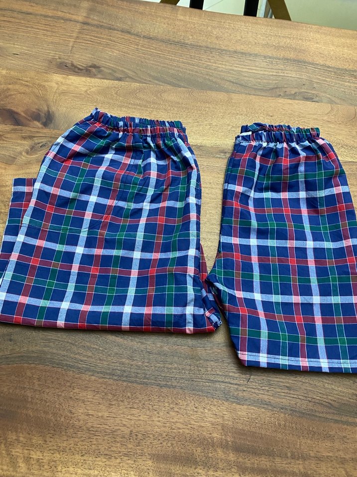 Renkli Ekose Erkek şort - Görsel 5