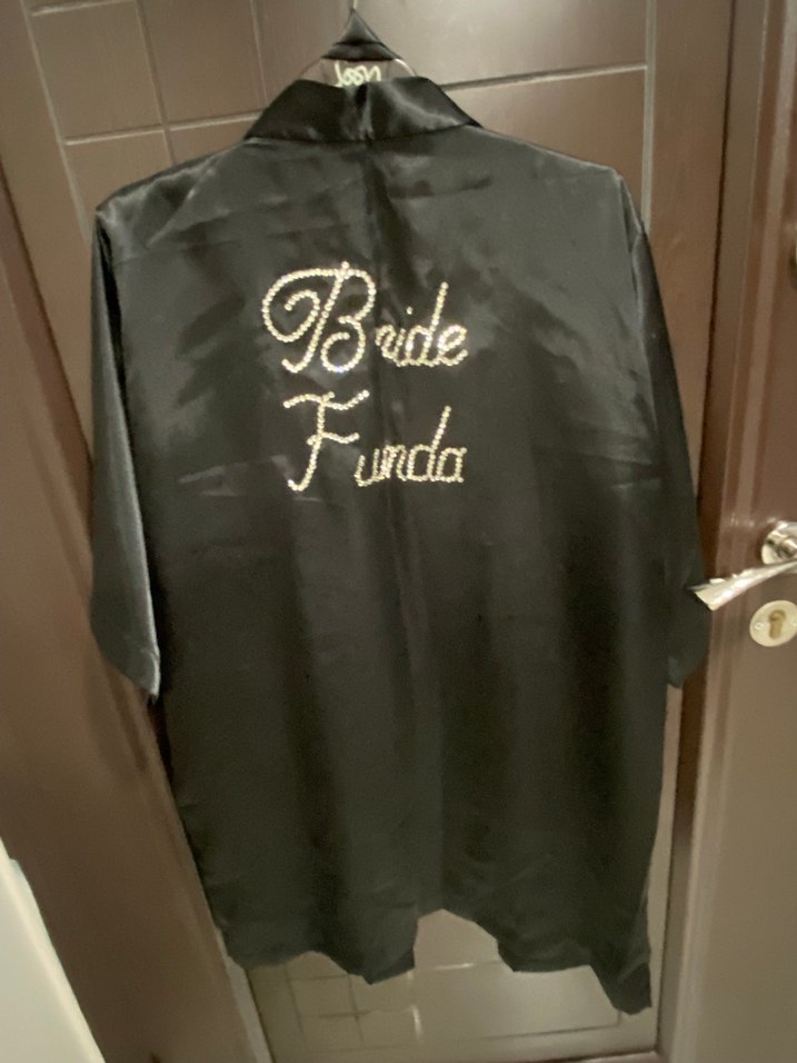 Kadın Siyah Uzun Siyah Goth Sabahlık - Görsel 3