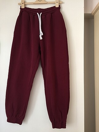 Addax bordo eşofman altı
