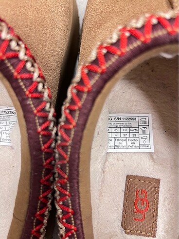 37 Beden Ugg Tazz Chestnut Terlik Bot