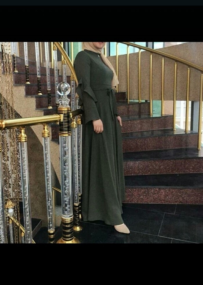 Kadın tesettür elbise - Görsel 2