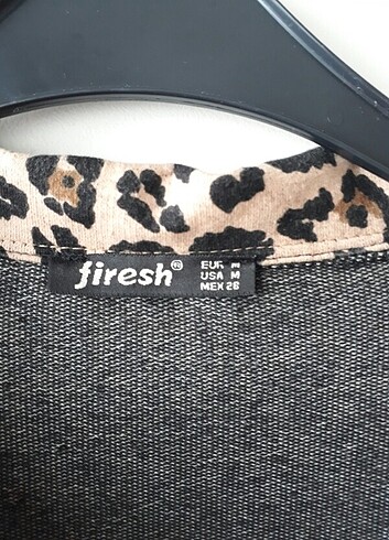 Kadın leopar desenli buluz - Görsel 2