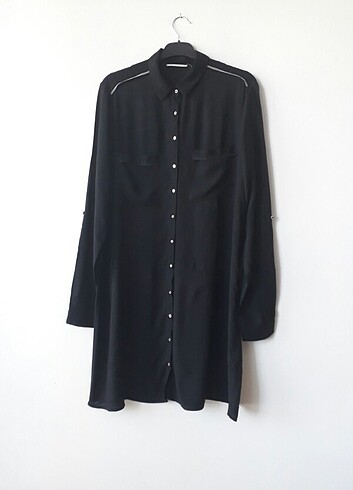 Kadın uzun gömlek - Görsel 4