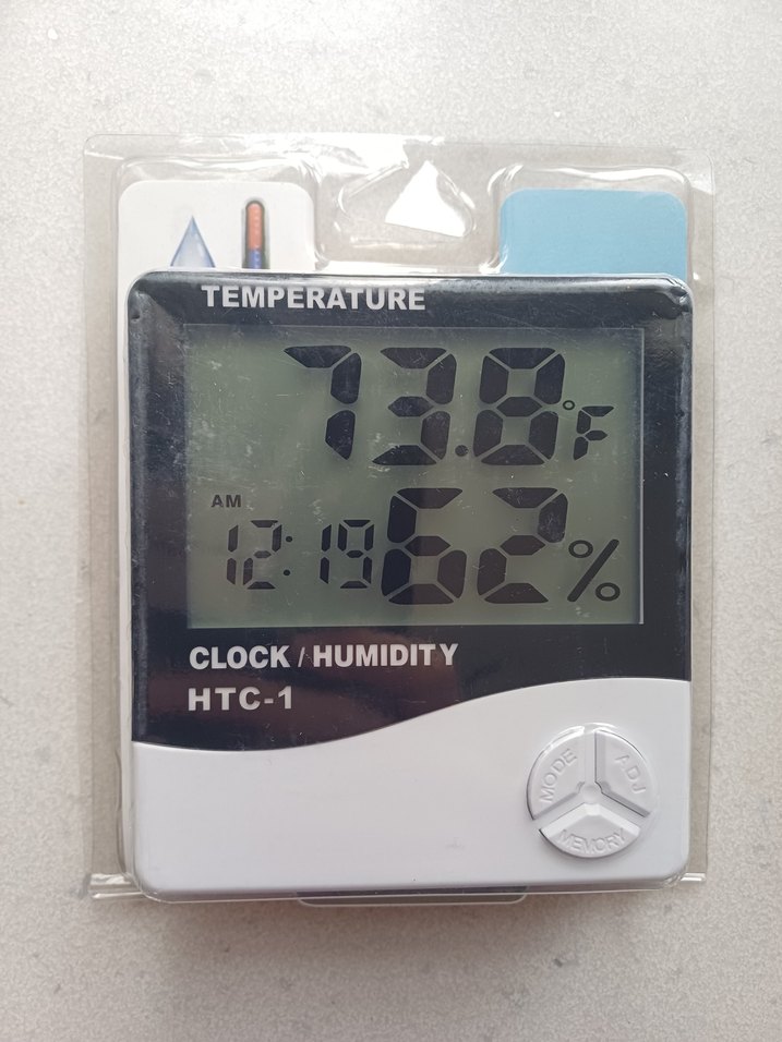 Dijital Sıcaklık ve Nem Ölçer Oda Termometresi - Görsel 2