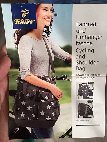 Tchibo bisiklet ve omuz çantası