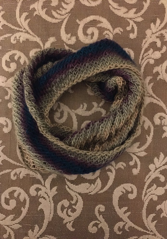 Bohem Çok Renkli Örgü Kadın Şal - Görsel 3