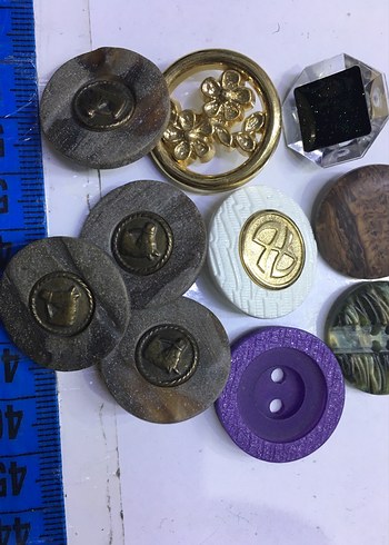 Bohem Tarzı Karışık Düğme Seti - Görsel 2