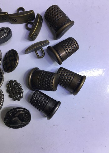 Gotik Stil Metal Dikiş Malzemeleri Seti - Görsel 3