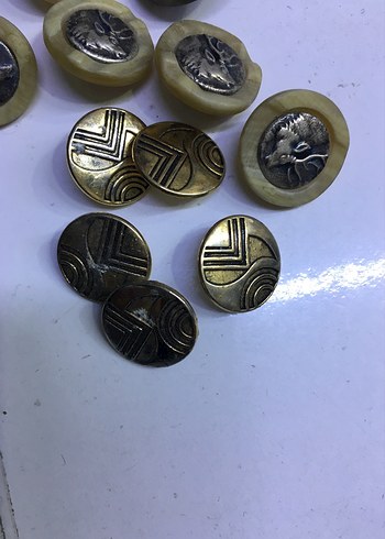 Vintage düğme - Görsel 3