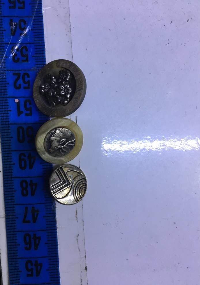 Vintage düğme - Görsel 4