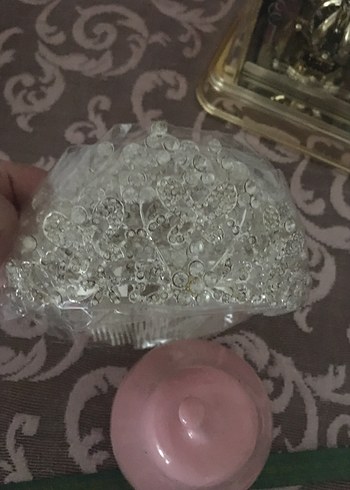 Savaroski taşlı gelin tacı - Görsel 5