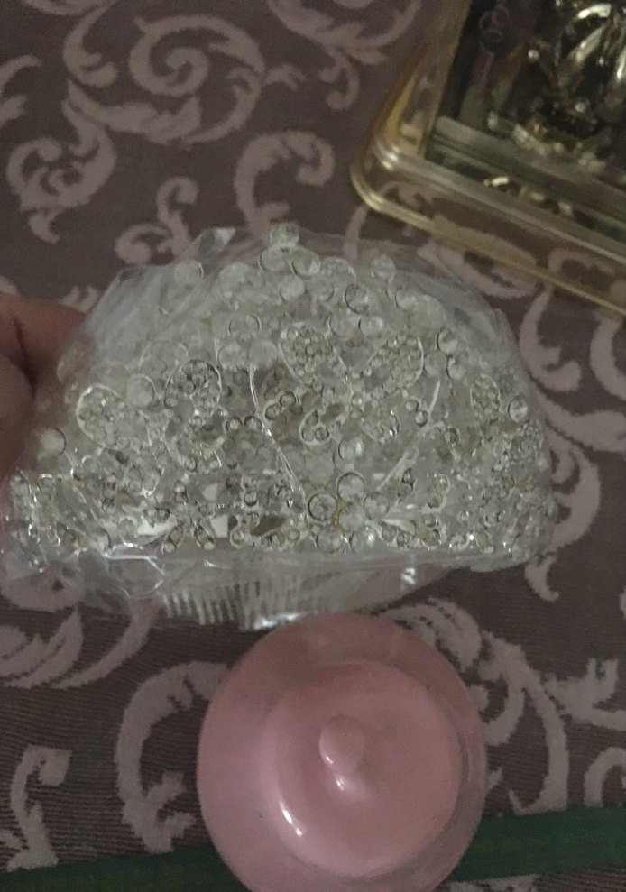 Savaroski taşlı gelin tacı - Görsel 5