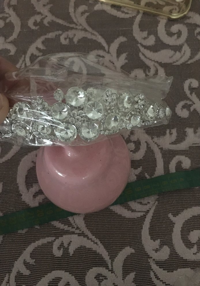 Savaroski taşlı gelin tacı - Görsel 2