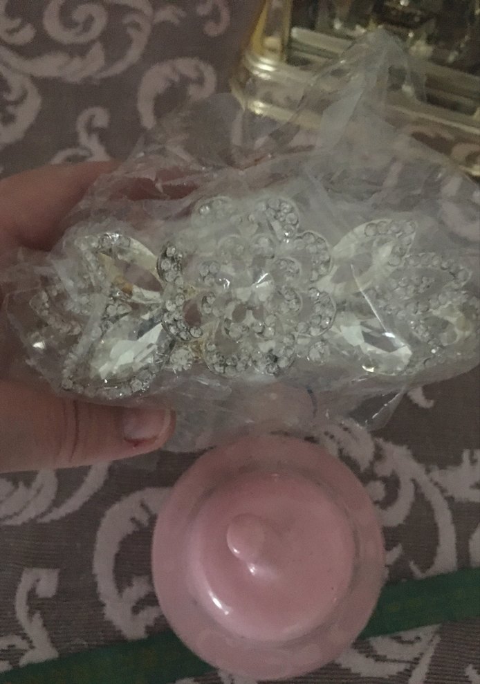 Savaroski taşlı gelin tacı - Görsel 4