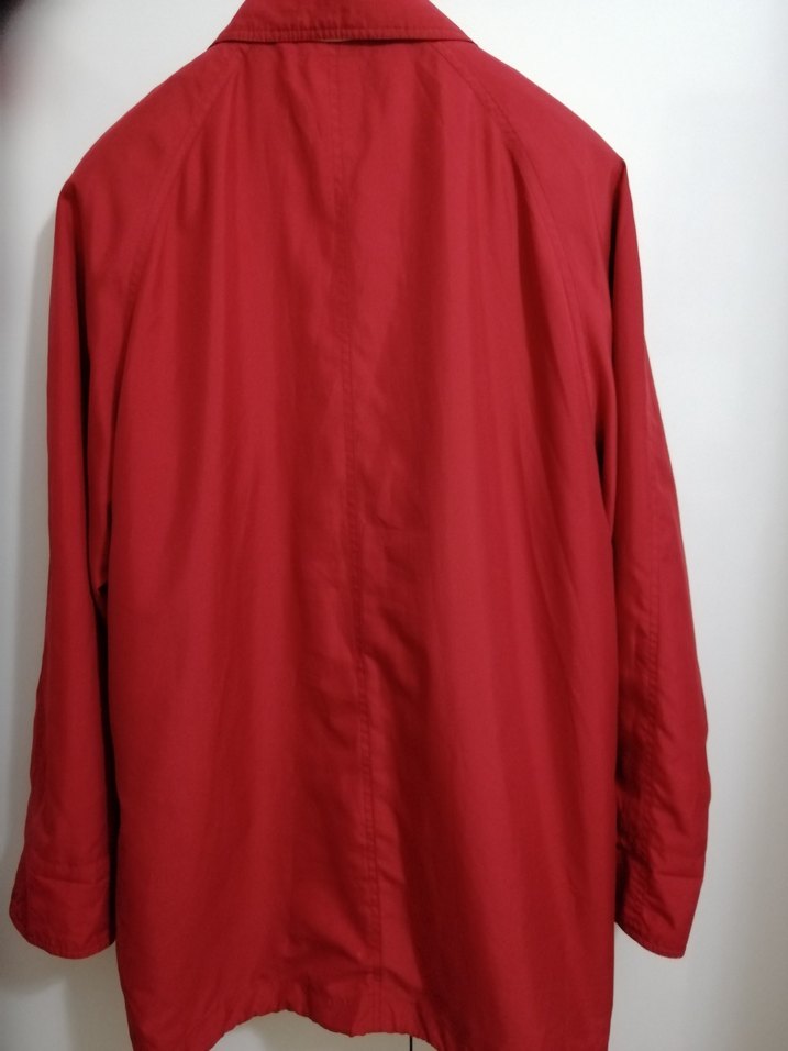 Düğmeli Kırmızı Kadın Ceket - Görsel 3