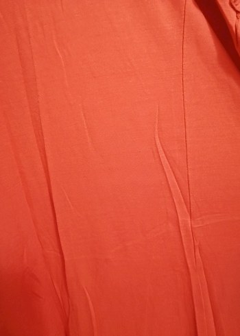 Kırmızı  Uzun Kollu tunik - Görsel 5