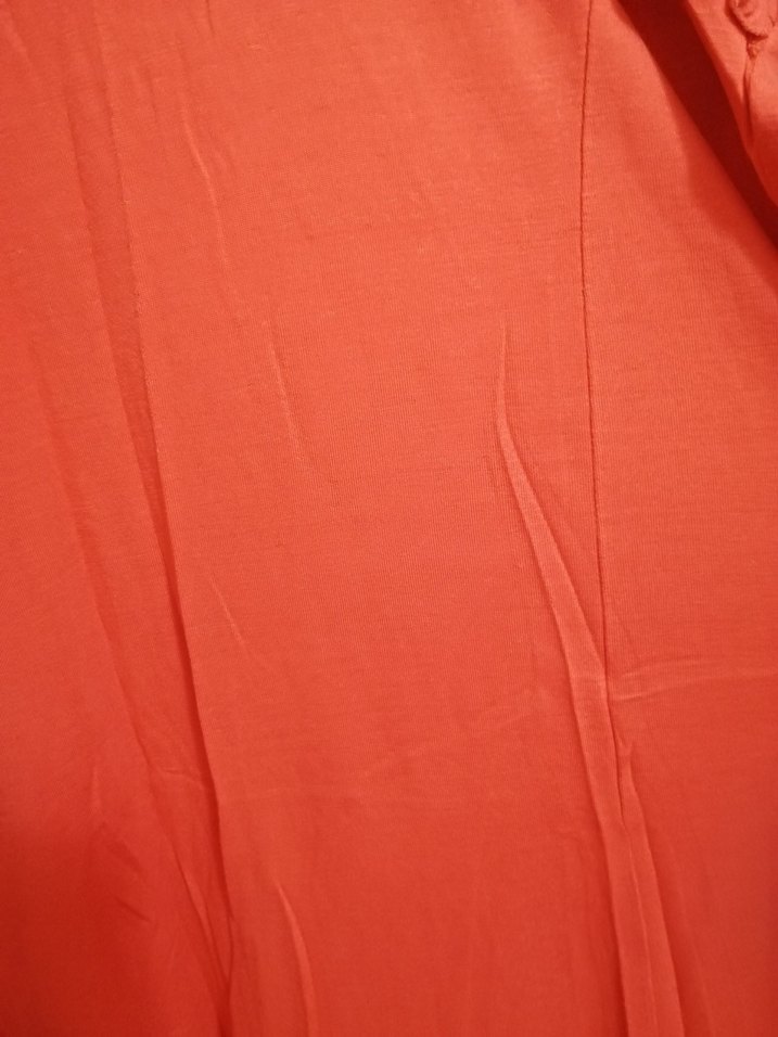 Kırmızı  Uzun Kollu tunik - Görsel 5